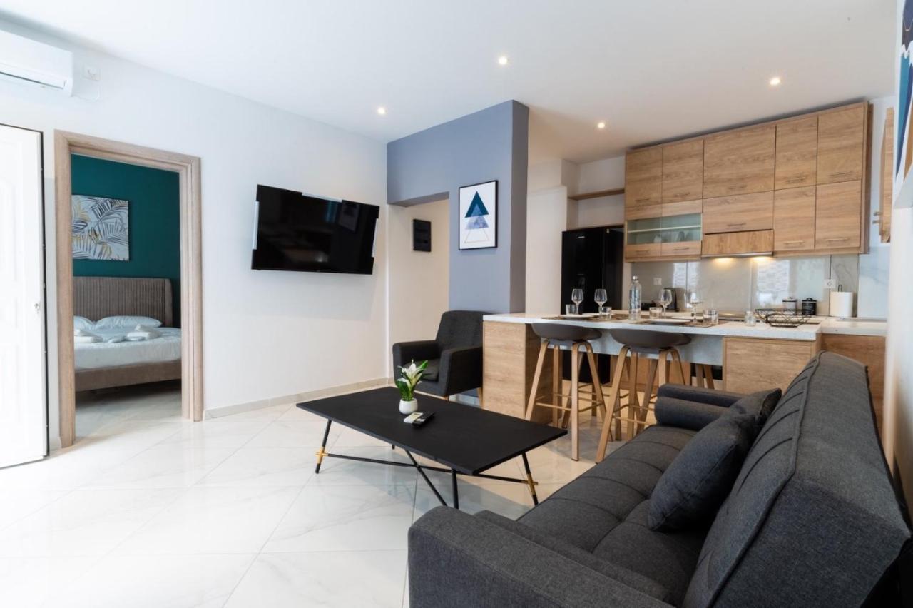 Aiolos Luxury Suite 3 Agios Dimitrios Near Metro Atina Dış mekan fotoğraf