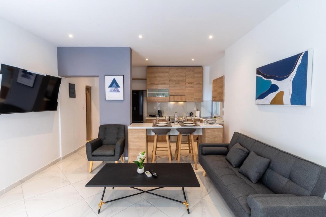 Aiolos Luxury Suite 3 Agios Dimitrios Near Metro Atina Dış mekan fotoğraf