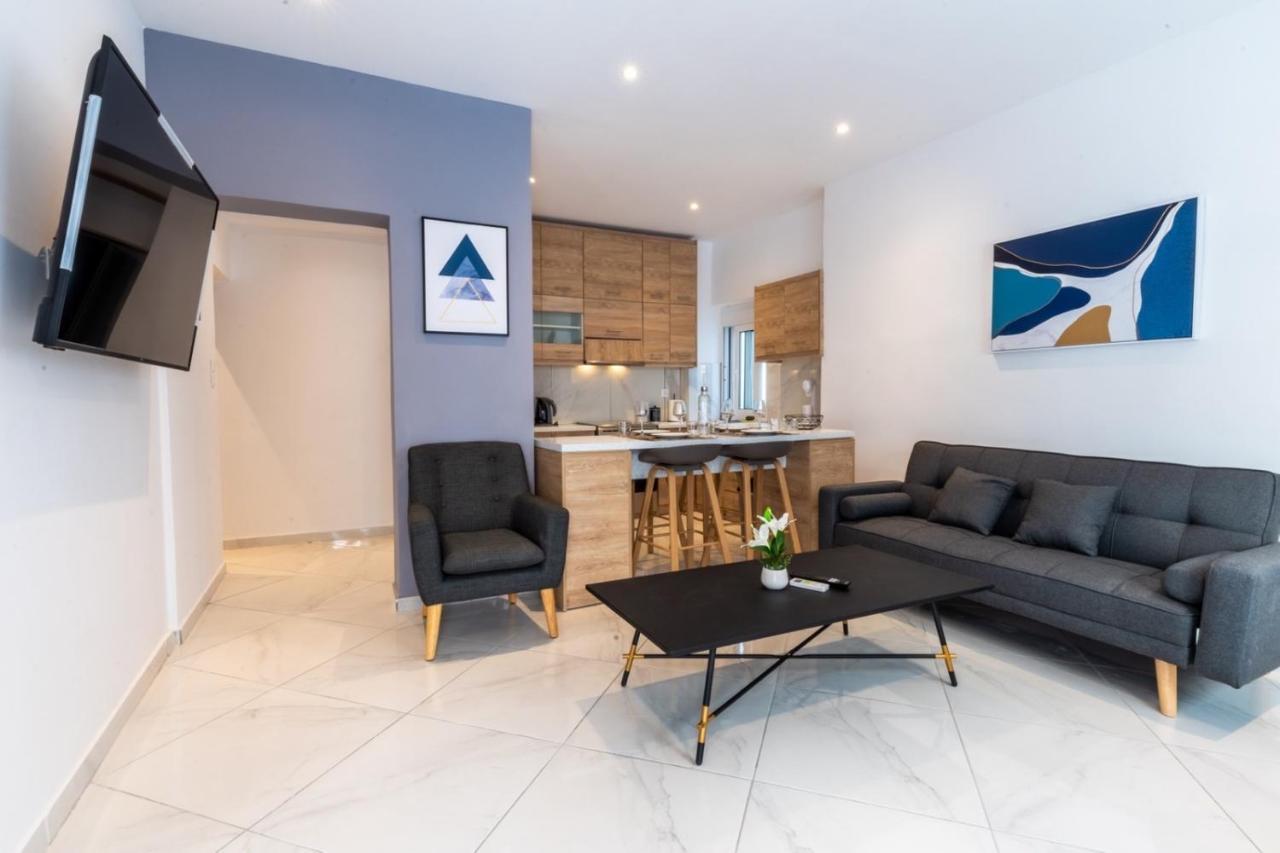 Aiolos Luxury Suite 3 Agios Dimitrios Near Metro Atina Dış mekan fotoğraf